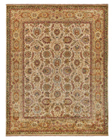 Exquisite Rugs Polonaise hand-knotted New Zealand Wool 5420 Cream 18' x 14' Area Rug