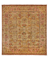 Exquisite Rugs Polonaise hand-knotted New Zealand Wool 5421 Beige/Peach 17' x 11.5' Area Rug