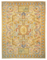 Exquisite Rugs Super Fine Tabriz hand-knotted New Zealand Wool 5441 Cream 20' x 14' Area Rug