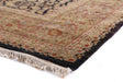 Exquisite Rugs Super Fine Tabriz hand-knotted New Zealand Wool 5496 Black 20' x 15' Area Rug