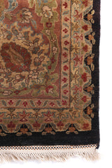 Exquisite Rugs Super Fine Tabriz hand-knotted New Zealand Wool 5496 Black 20' x 15' Area Rug