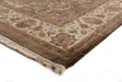 Exquisite Rugs Intricate Agra hand-knotted New Zealand Wool 5585 Light Green/Beige 18' x 12' Area Rug