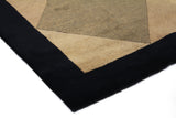 Exquisite Rugs Himalayan handloomed Viscose 5750 Black 10' x 8' Area Rug