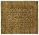 Exquisite Rugs Antique Weave Sultanabad hand-knotted New Zealand Wool 5808 Ivory/Gold 20' x 15' Area Rug