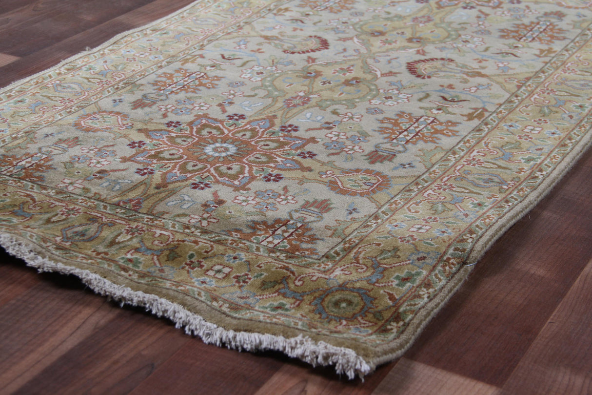Exquisite Rugs Antique Weave Sultanabad hand-knotted New Zealand Wool 5808 Ivory/Gold 20' x 15' Area Rug