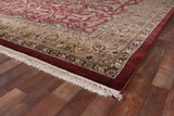 Exquisite Rugs Moghul hand-knotted New Zealand Wool 5849 Red/Gold 18' x 14' Area Rug