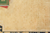 Exquisite Rugs Super Tibetan hand-knotted Wool/Bamboo Silk 5854 Gold/Black 12' x 9' Area Rug