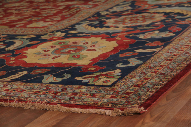 Exquisite Rugs Antique Weave hand-knotted New Zealand Wool 5907 Red 10' x 8' Area Rug