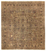 Exquisite Rugs Antique Weave Sultanabad hand-knotted New Zealand Wool 5991 Green 18' x 14' Area Rug