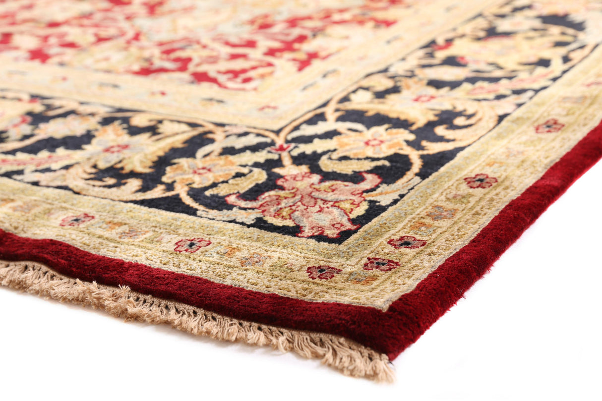 Exquisite Rugs Polonaise hand-knotted New Zealand Wool 6042 Burgundy 12' x 9' Area Rug