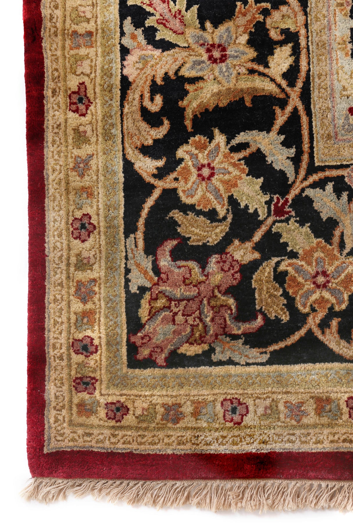 Exquisite Rugs Polonaise hand-knotted New Zealand Wool 6042 Burgundy 12' x 9' Area Rug