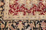 Exquisite Rugs Polonaise hand-knotted New Zealand Wool 6042 Burgundy 12' x 9' Area Rug