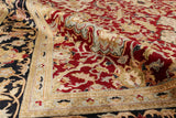 Exquisite Rugs Polonaise hand-knotted New Zealand Wool 6042 Burgundy 12' x 9' Area Rug