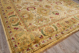 Exquisite Rugs Polonaise hand-knotted New Zealand Wool 6063 Ivory/Gold 18' x 14' Area Rug