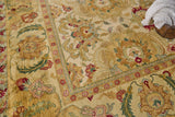 Exquisite Rugs Polonaise hand-knotted New Zealand Wool 6063 Ivory/Gold 18' x 14' Area Rug