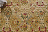 Exquisite Rugs Polonaise hand-knotted New Zealand Wool 6063 Ivory/Gold 18' x 14' Area Rug
