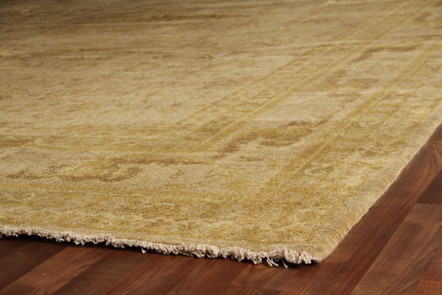 Exquisite Rugs Antique Weave Ziegler hand-knotted New Zealand Wool 6614 Beige 18' x 14' Area Rug