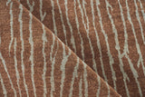 Exquisite Rugs Soho hand-knotted New Zealand Wool 6597 Brown 12' x 9' Area Rug
