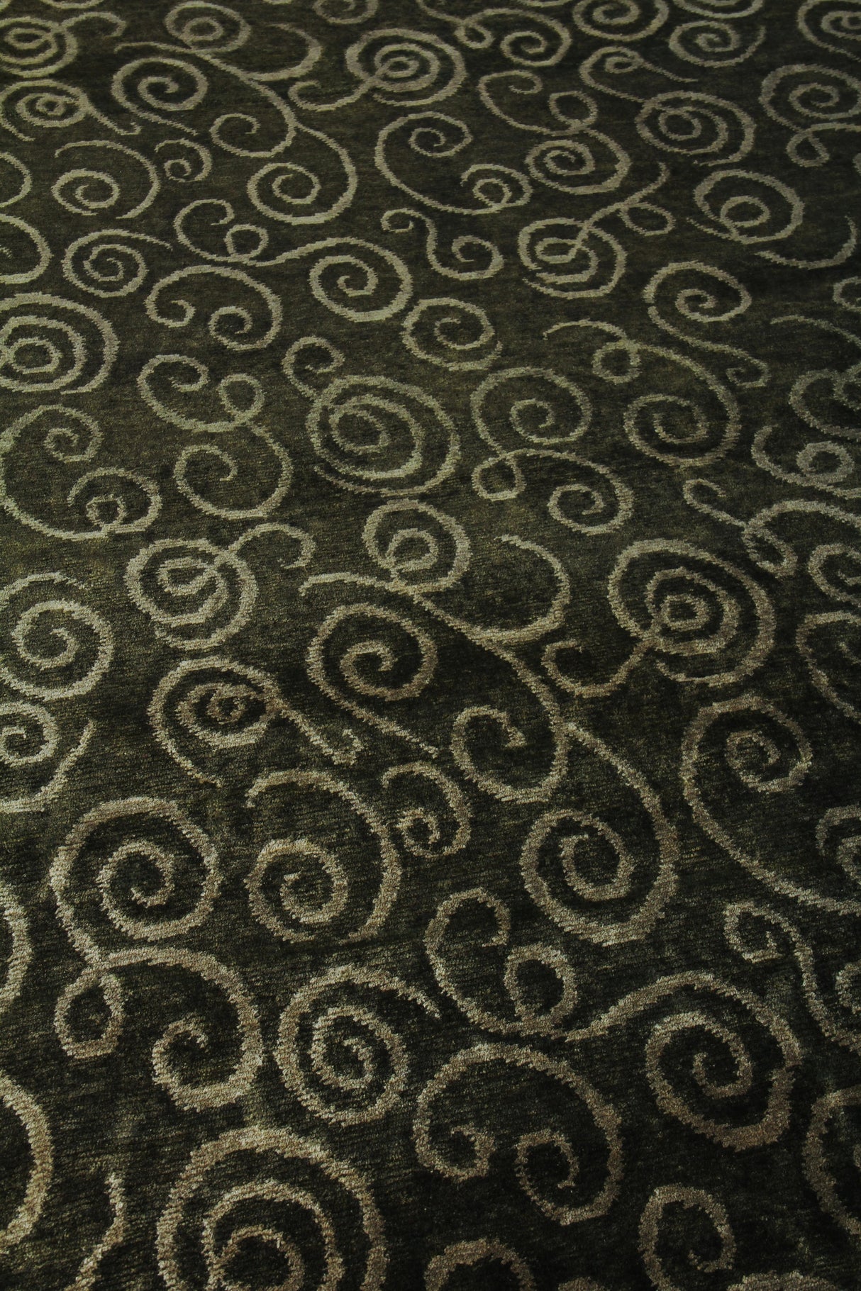 Exquisite Rugs Metro hand-knotted New Zealand Wool 6652 Sage Green 10' x 8' Area Rug