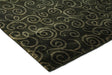 Exquisite Rugs Metro hand-knotted New Zealand Wool 6652 Sage Green 10' x 9' Area Rug