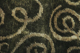 Exquisite Rugs Metro hand-knotted New Zealand Wool 6652 Sage Green 10' x 9' Area Rug