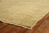 Exquisite Rugs Metro hand-knotted New Zealand Wool 6691 Beige 15' x 12' Area Rug