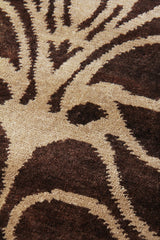 Exquisite Rugs Metro hand-knotted New Zealand Wool 7030 Brown/Ivory 10' x 8' Area Rug