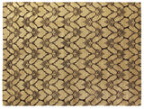 Exquisite Rugs Metro hand-knotted New Zealand Wool 7031 Brown/Ivory 10' x 8' Area Rug