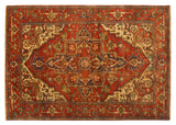 Exquisite Rugs Antique Weave Serapi hand-knotted New Zealand Wool 7045 Rust/Ivory 18' x 14' Area Rug