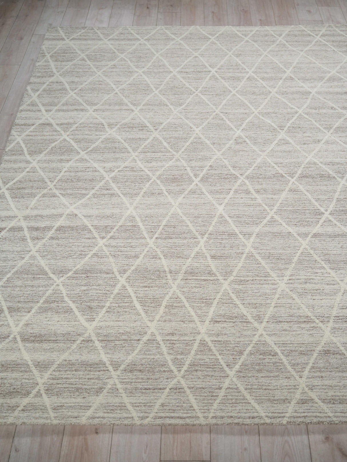 Exquisite Rugs Kodiak hand-tufted New Zealand Wool 7193 Beige/Ivory 10' x 8' Area Rug