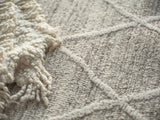 Exquisite Rugs Kodiak hand-tufted New Zealand Wool 7193 Beige/Ivory 10' x 8' Area Rug