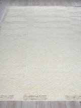 Exquisite Rugs Cozi handloomed New Zealand Wool 7240 Ivory/Beige 12' x 9' Area Rug