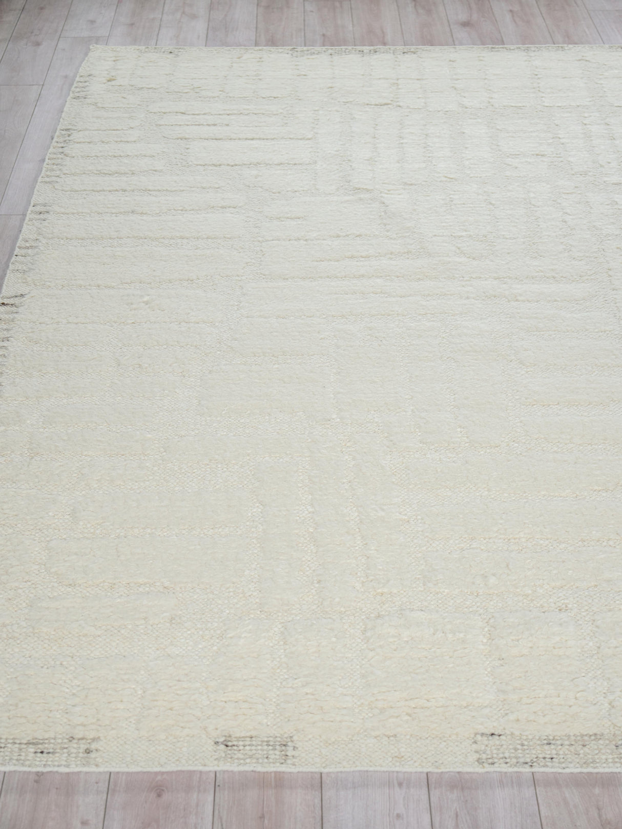 Exquisite Rugs Cozi handloomed New Zealand Wool 7241 Ivory/Silver 15' x 12' Area Rug