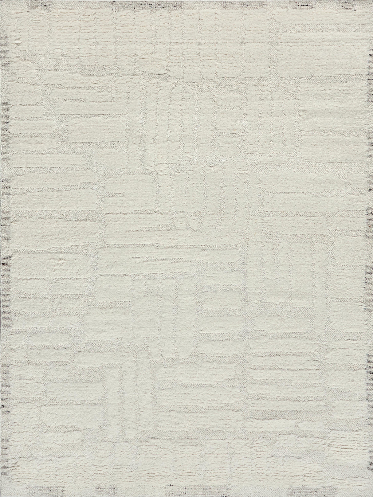Exquisite Rugs Cozi handloomed New Zealand Wool 7241 Ivory/Silver 10' x 8' Area Rug