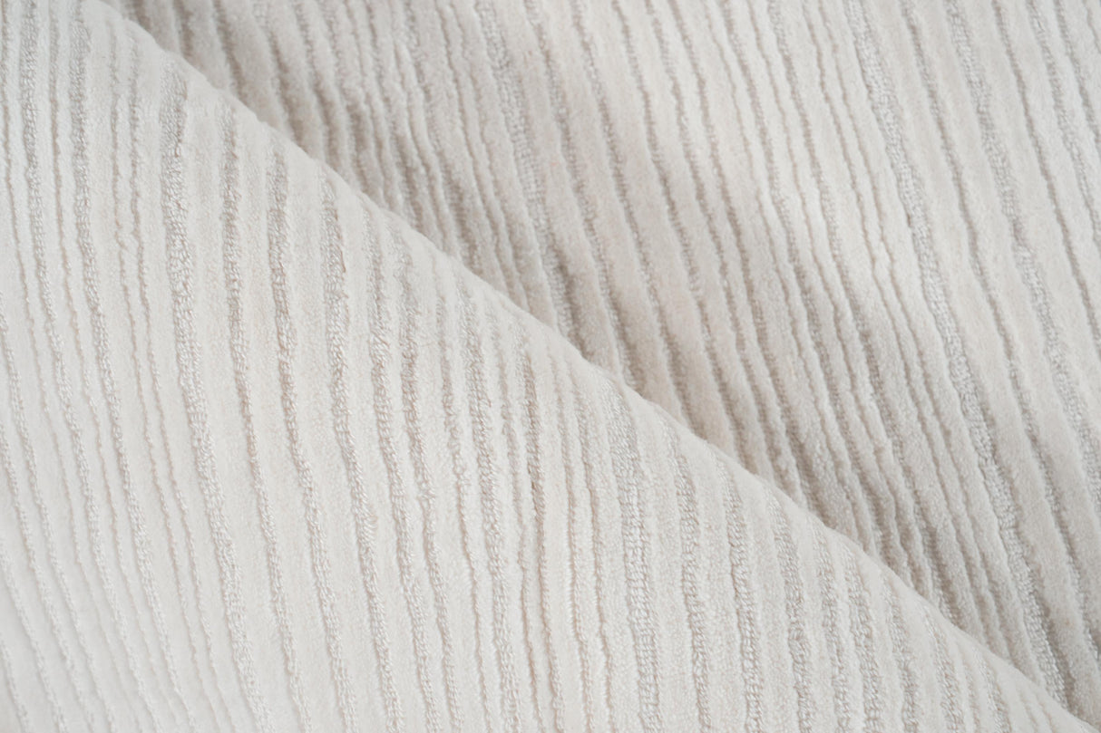 Exquisite Rugs Cavallo Modern handloomed Nylon/Wool 7306 White 15' x 12' Area Rug