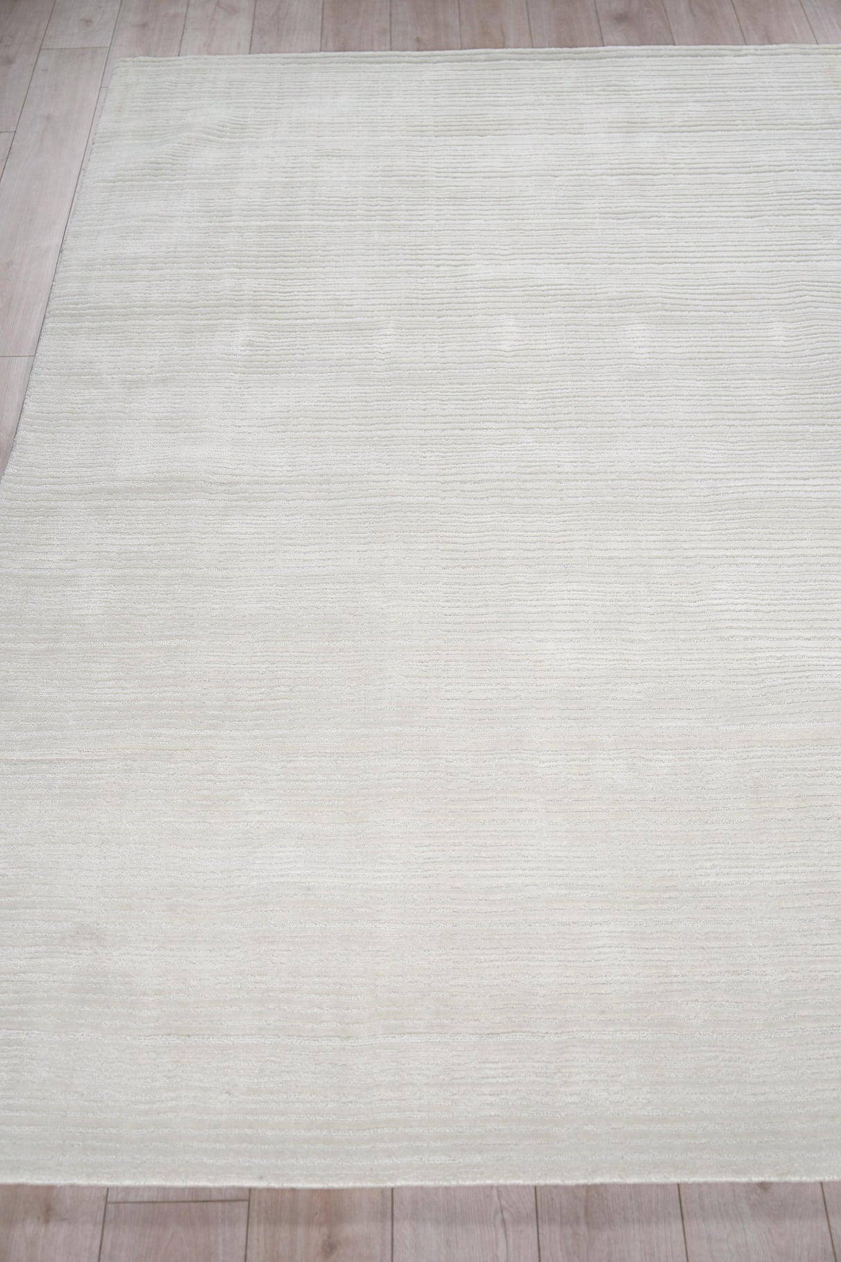 Exquisite Rugs Cavallo Modern handloomed Nylon/Wool 7306 White 3' x 2' Area Rug