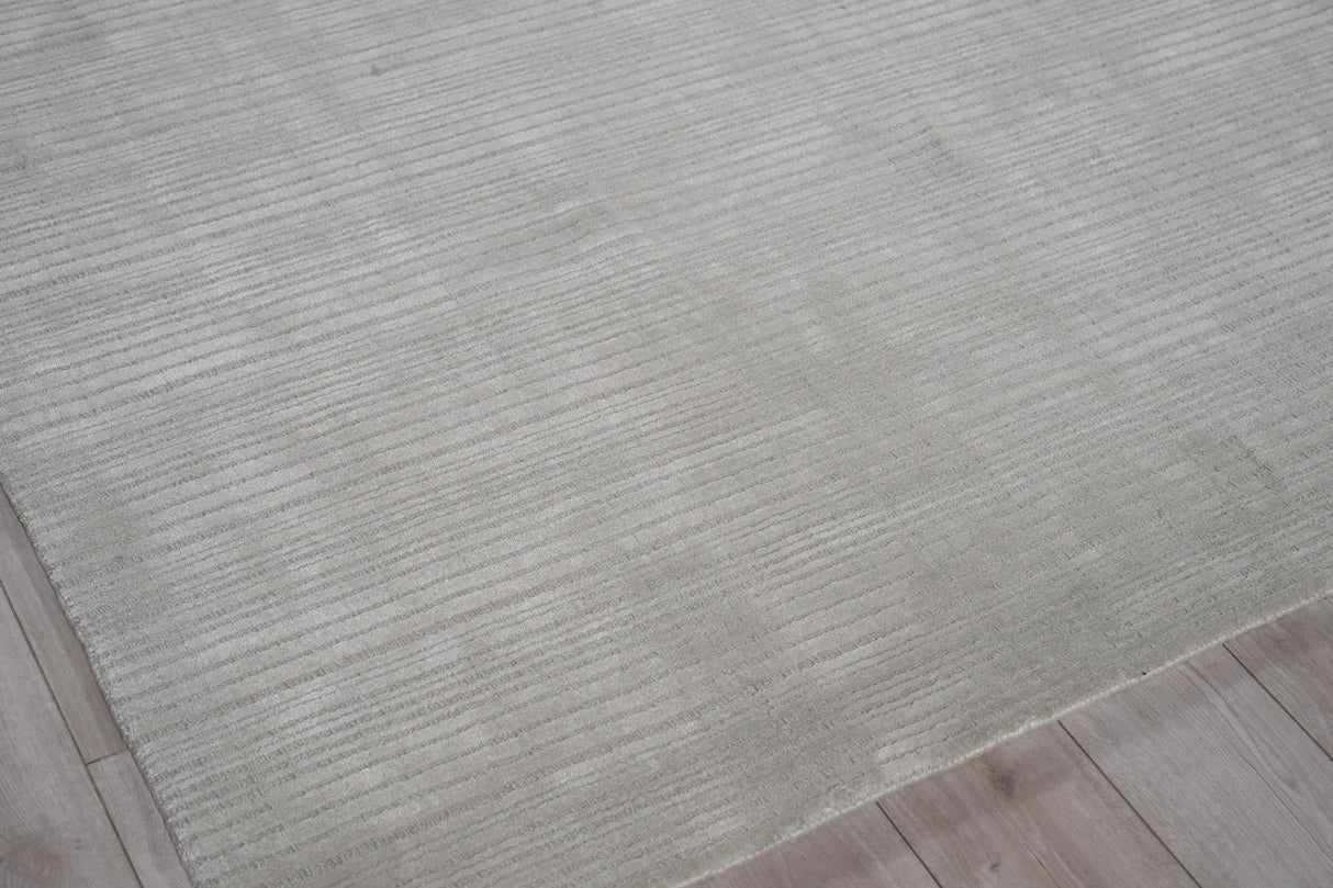 Exquisite Rugs Cavallo Modern handloomed Nylon/Wool 7308 Silver 18' x 14' Area Rug