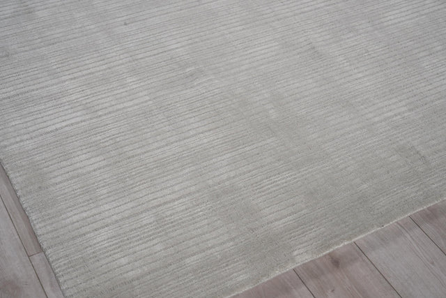 Exquisite Rugs Cavallo Modern handloomed Nylon/Wool 7308 Silver 18' x 14' Area Rug