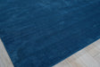 Exquisite Rugs Cavallo Modern handloomed Nylon/Wool 7309 Navy 9' x 6' Area Rug