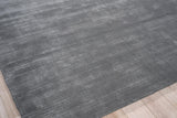 Exquisite Rugs Cavallo Modern handloomed Nylon/Wool 7311 Dark Gray 12' x 9' Area Rug