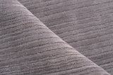 Exquisite Rugs Cavallo Modern handloomed Nylon/Wool 7311 Dark Gray 10' x 8' Area Rug