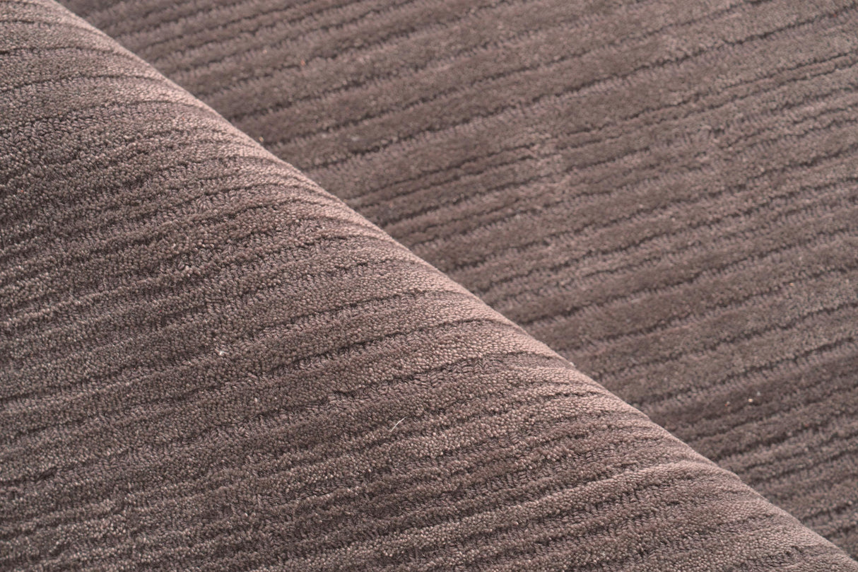 Exquisite Rugs Cavallo Modern handloomed Nylon/Wool 7312 Brown 14' x 10' Area Rug