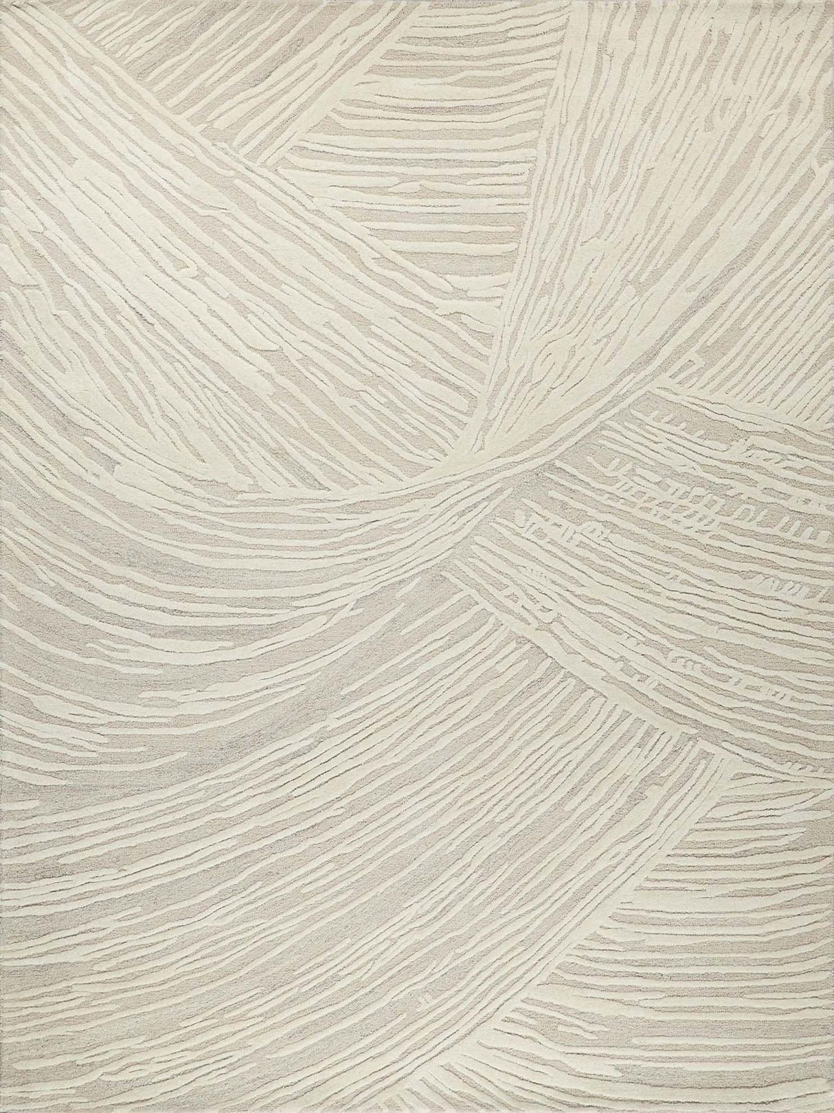 Exquisite Rugs Entro hand-tufted New Zealand Wool 7320 Beige/Ivory 14' x 10' Area Rug