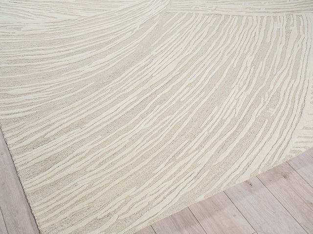 Exquisite Rugs Entro hand-tufted New Zealand Wool 7320 Beige/Ivory 10' x 8' Area Rug