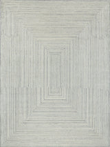 Exquisite Rugs Teton hand-tufted New Zealand Wool 7322 Gray/Ivory 12' x 9' Area Rug