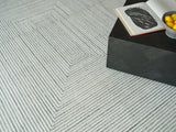 Exquisite Rugs Teton hand-tufted New Zealand Wool 7322 Gray/Ivory 12' x 9' Area Rug