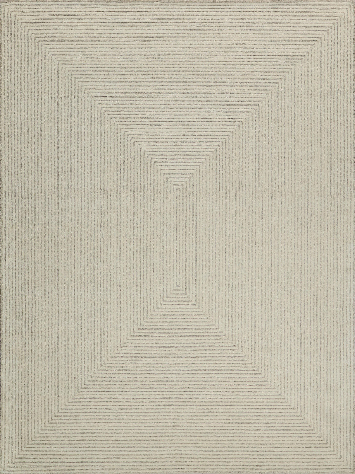 Exquisite Rugs Teton hand-tufted New Zealand Wool 7323 Beige/Ivory 9' x 6' Area Rug
