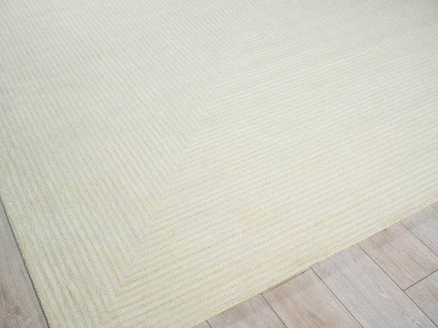 Exquisite Rugs Teton hand-tufted New Zealand Wool 7324 Ivory 12' x 9' Area Rug