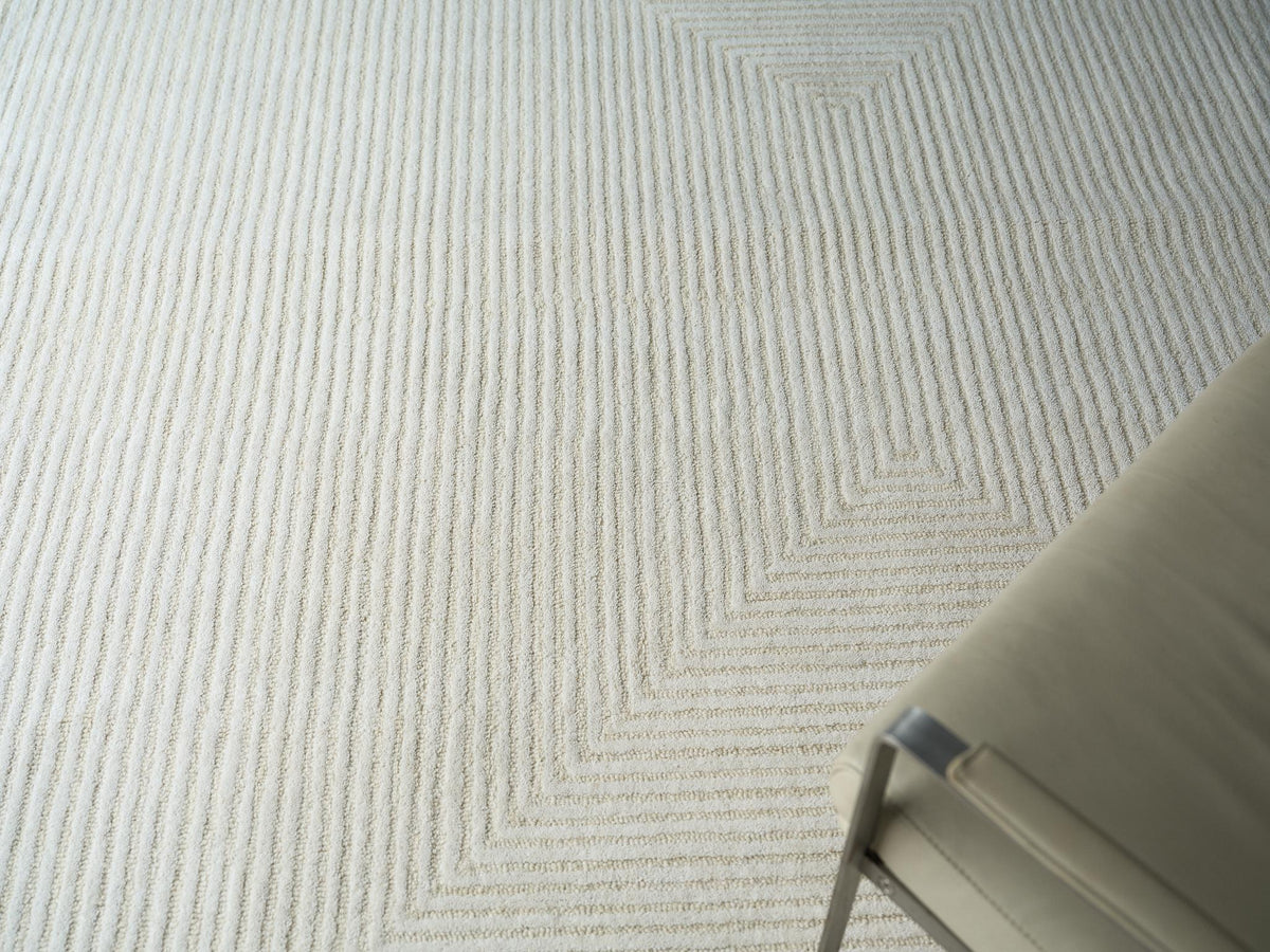 Exquisite Rugs Teton hand-tufted New Zealand Wool 7324 Ivory 12' x 9' Area Rug