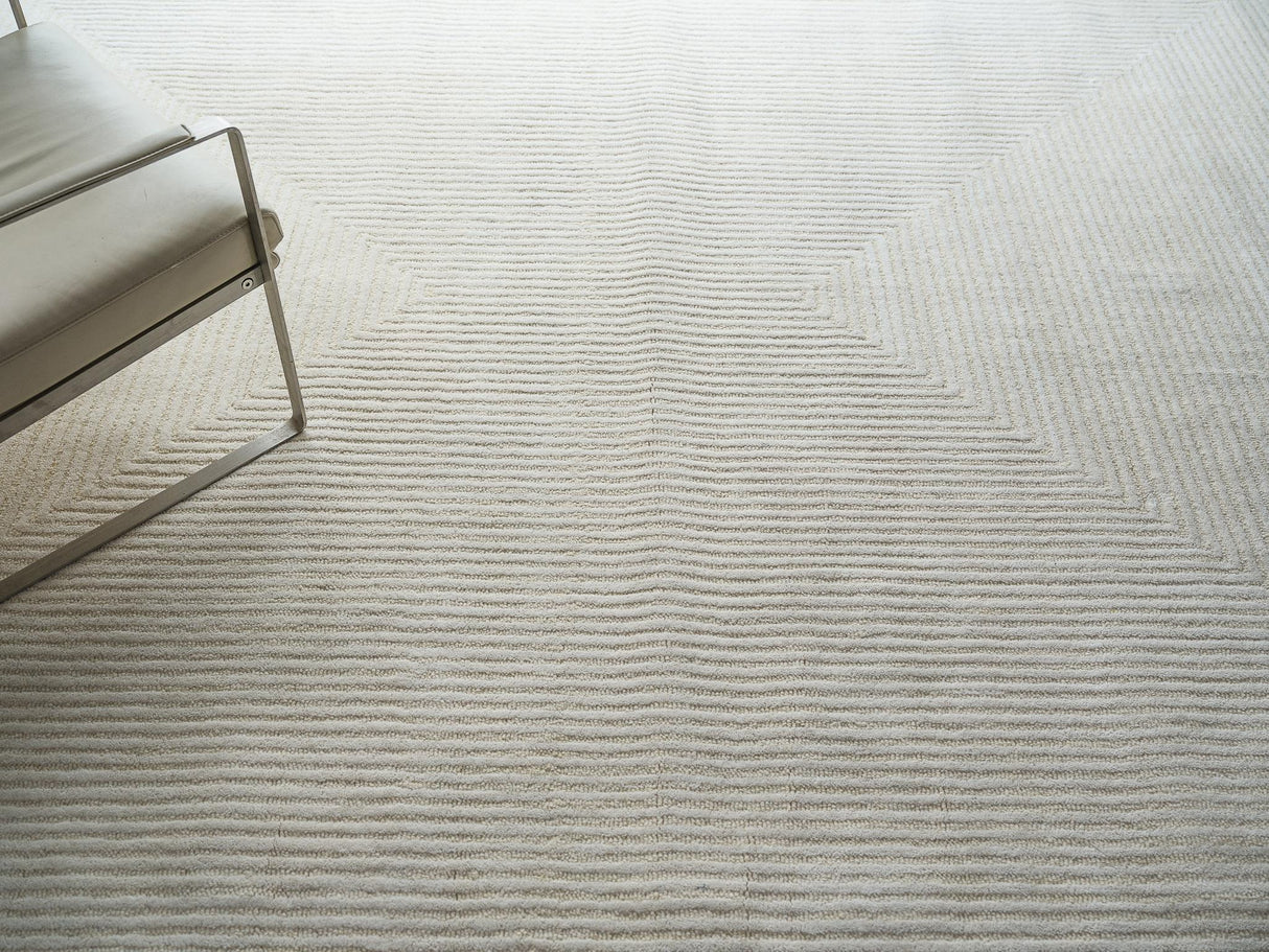 Exquisite Rugs Teton hand-tufted New Zealand Wool 7324 Ivory 12' x 9' Area Rug